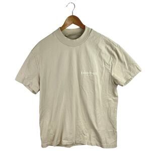Essentials Fear of God Men's Beige Short Sleeve Basic T Shirt Tee Top Size S